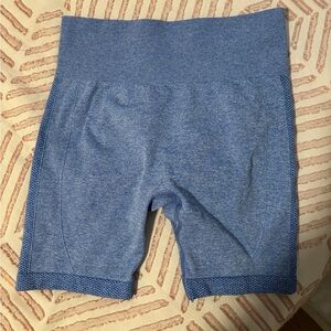 Blue Biker Shorts